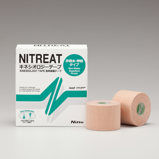 【新品】ニトムズ ニトリート キネシオロジーテープ NK-50　50mm幅×5m 6巻入