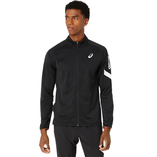 【新品】asics アシックス XLサイズ A-I-Mドライストレッチニットジャケット 2031E540 パフォーマンスブラック