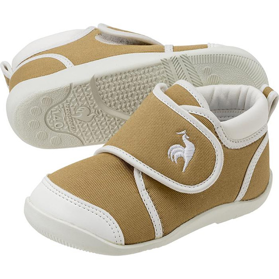 【新品】le coq sportif ルコックスポルティフ 13.5cm LCS アルル DE QL5XJC00CW チェストナッツ/ホワイト