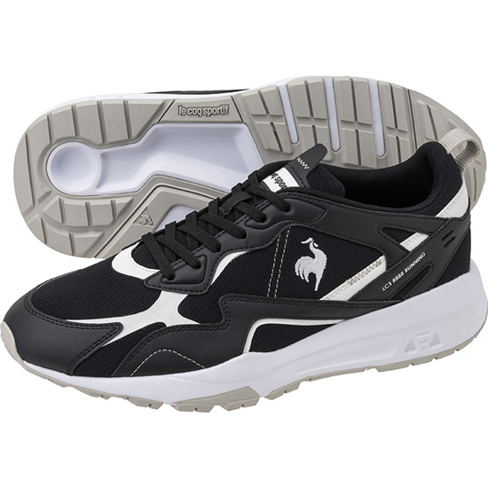【新品】le coq sportif ルコックスポルティフ 26.0cm LCS R 888 V2 QL1XJC04BW ブラック/ホワイト
