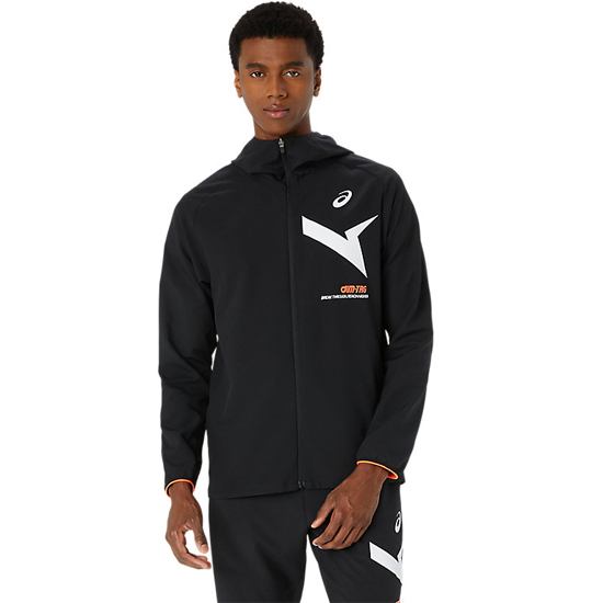 【新品】asics アシックス 2XLサイズ A-I-Mドライクロスフーディージャケット 2031E534 パフォーマンスブラック