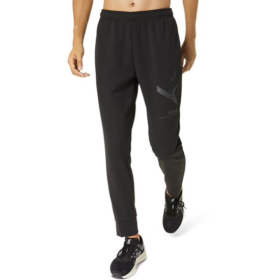 【新品】asics アシックス Sサイズ A-I-Mポリエステルスウェットパンツ 2031E546 パフォーマンスブラック