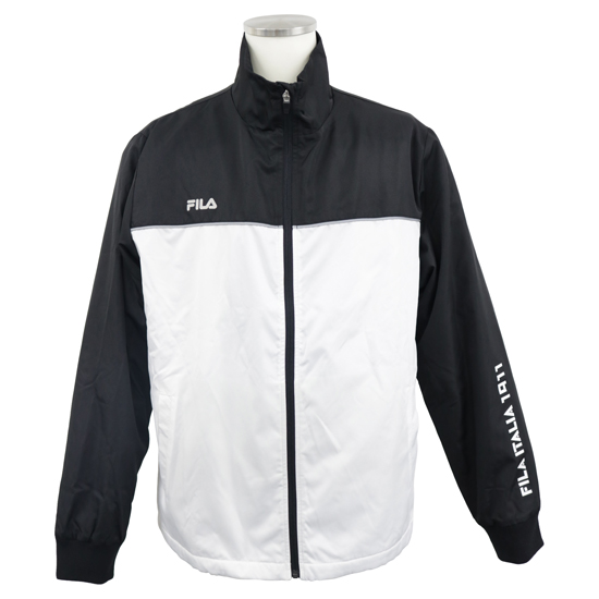 【新品】FILA フィラ S サイズ ウインドブレーカー 443-323-X BWT ブラック×ホワイト