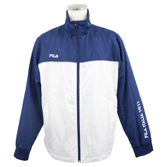 【新品】FILA フィラ S サイズ ウインドブレーカー 443-323-X NWT ネイビー×ホワイト