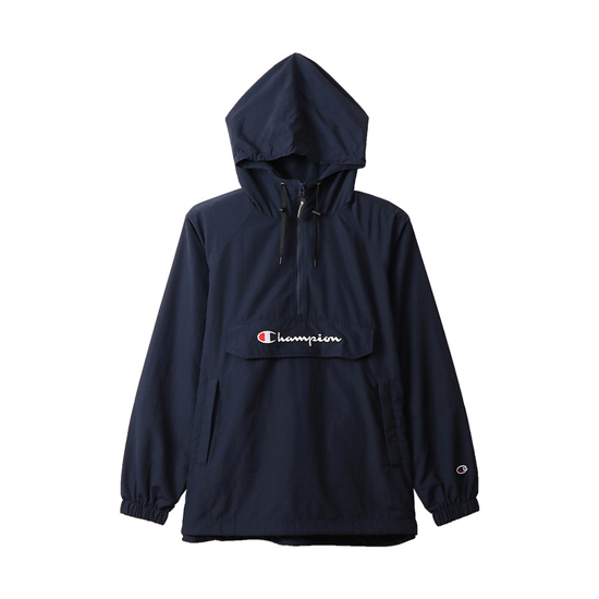 【新品】CHAMPION チャンピオン M サイズ アノラックパーカー C3-R603 ネイビー