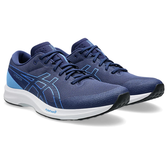 【新品】asics アシックス 25.0cm ランニングシューズ メンズ LYTERACER 6 WIDE 1011B970 インディゴブルー/ブルーコースト