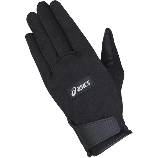 【新品】asics アシックス Sサイズ グラウンドゴルフ スタンダードグローブ 3283A227 ブラック