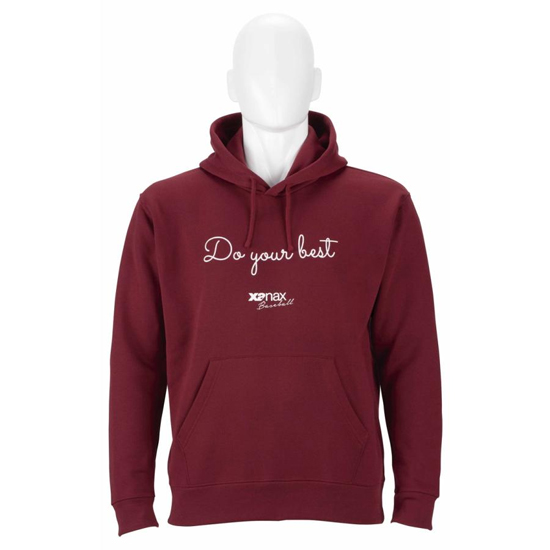 【新品】XANAX(ザナックス) O サイズ 野球ウエア スウェットパーカー 裏フリース BW23SWF W94 ワインブラウン