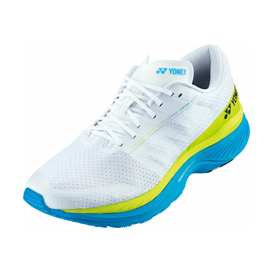【新品】YONEX(ヨネックス) 24.0cm ランニングシューズ セーフラン100Xウィメン SHR100XL ホワイト