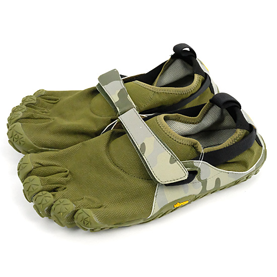 【新品】ビブラム Vibram ファイブフィンガーズ メンズ SPYRIDON EVO Dark Green Camo ダークグリーンカモ 23M5502 25.5cm(41) ストラップなし