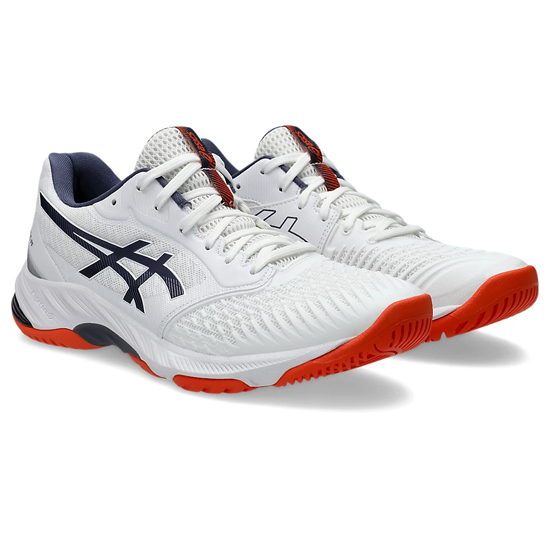 【新品】asics アシックス 30.5cm バレーボールシューズ NETBURNER BALLISTIC FF 3 1053A055 ホワイト/インディゴフォグ