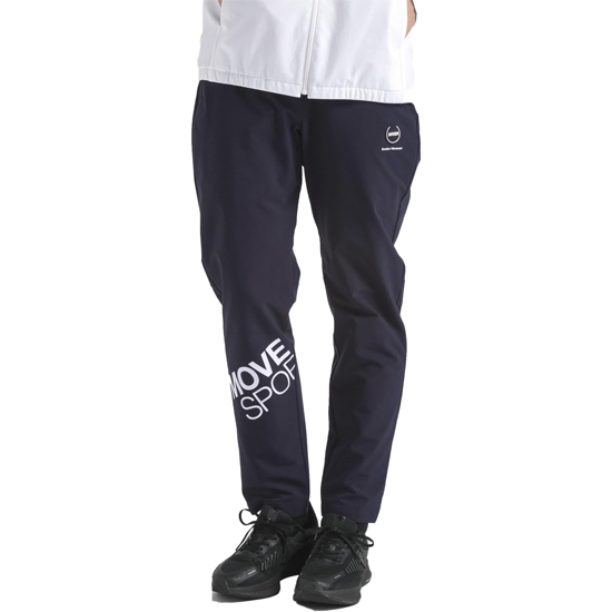 【新品】DESCENTE デサント M サイズ MOVESPORT ムーブスポーツ AIRY TRANSFER TOUGH テーパードパンツ ST4FPZ20M NV00 ネイビー