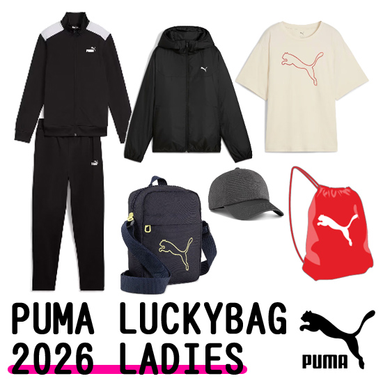【新品】PUMA プーマ Sサイズ ウィメンズ 2026 福袋 ラッキーバッグ Lucky Bag 693727 01