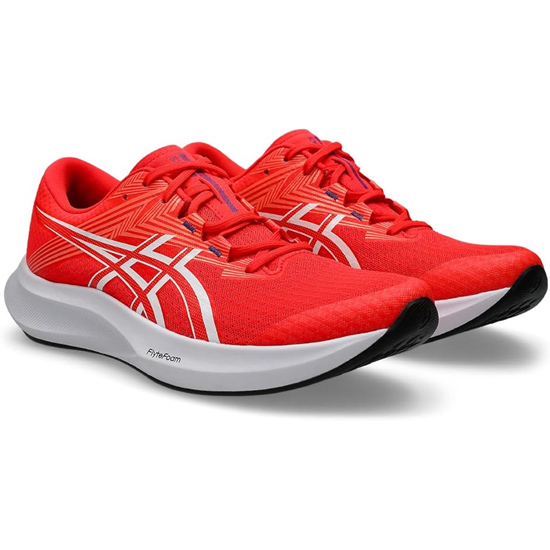 【新品】asics アシックス 23.5cm ランニングシューズ レディース HYPER SPEED 5 1012B863 フラッシュ レッド/ホワイト