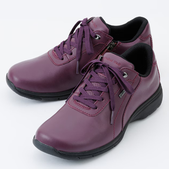 【新品】ASAHI アサヒシューズ 22.5cm レディース メディカルウォーク KV78441 AMW GT L023 VI バイオレット