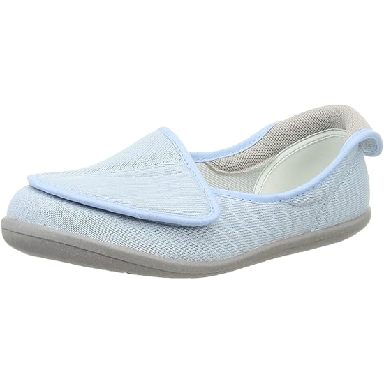 【新品】ASAHI アサヒシューズ 21.5cm SS レディース 快歩主義 ルームシューズ KS30172 KHS L168RS パウダーブルー