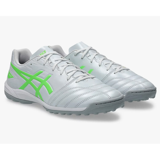 【新品】asics アシックス 27.0cm サッカー シューズ DS LIGHT CLUB TF WIDE 1103A112 ホワイト/グリーン ゲッコー