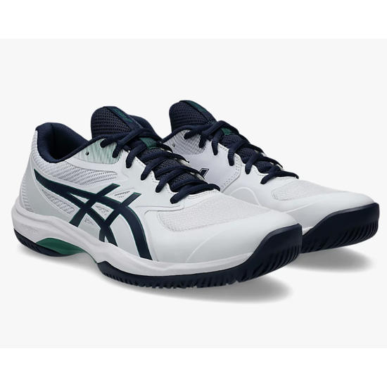 【新品】asics アシックス 25.5cm テニス シューズ メンズ GAME FF(オールコート) 1041A489 ホワイト/ミッドナイト