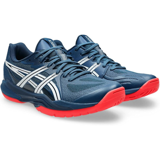 【新品】asics アシックス 26.5cm ハンドボールシューズ POWERBREAK FF 1071A101 マコ ブルー/ホワイト