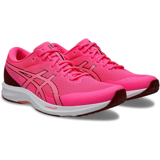 【新品】asics アシックス 24.0cm ランニングシューズ レディース LYTERACER 6 1012B764 ホット ピンク/ビート ジュース