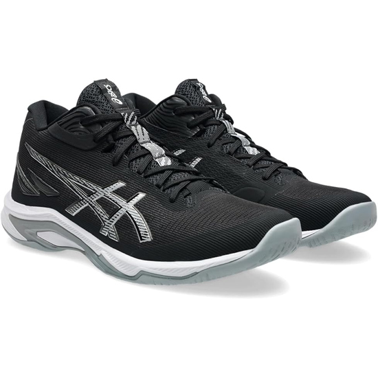 【新品】asics アシックス 26.5cm バレーボールシューズ NETBURNER BALLISTIC FF MT 4 1053A071 ブラック/ホワイト