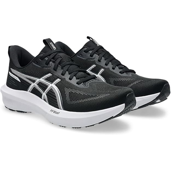 【新品】asics アシックス 25.5cm ランニングシューズ メンズ GT-1000 14 1011C077 ブラック/ホワイト