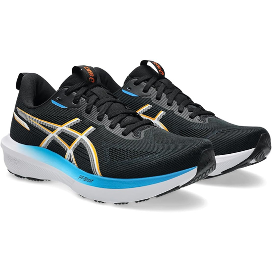 【新品】asics アシックス 27.5cm ランニングシューズ メンズ GT-1000 14 1011C077 ブラック/ヤマブキ