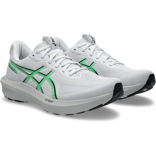 【新品】asics アシックス 27.0cm ランニングシューズ メンズ GT-1000 14 1011C077 ホワイト/バイタル グリーン