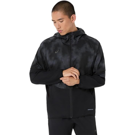 【新品】asics アシックス 2XL サイズ ACTIMOTIONクールグラフィッククロスフーディー 2033C020 001 パフォーマンスブラック