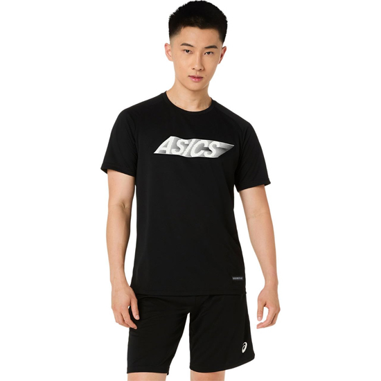 【新品】asics アシックス S サイズ ドライショートスリーブシャツ 2033C043 001 パフォーマンスブラック