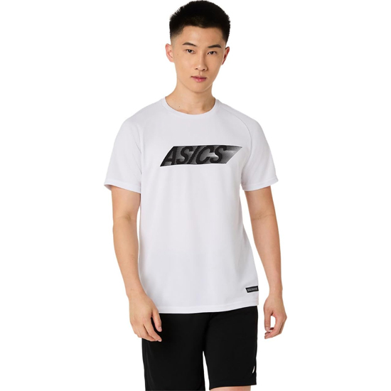 【新品】asics アシックス M サイズ ドライショートスリーブシャツ 2033C043 100 ブリリアントホワイト