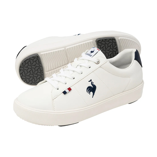 【新品】le coq sportif ルコックスポルティフ 24.0cm LCS シェル バウンド LU5SSN05LZ ホワイト/ネイビー