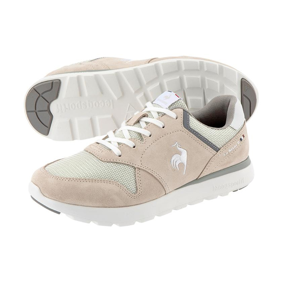 【新品】le coq sportif ルコックスポルティフ 23.5cm ラ セーヌ II ワイド QL3VJC04LB ライトベージュ
