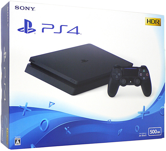 【新品】【新品(開封のみ・箱きず・やぶれ)】 SONY　プレイステーション4 500GB ブラック　CUH-2200AB01