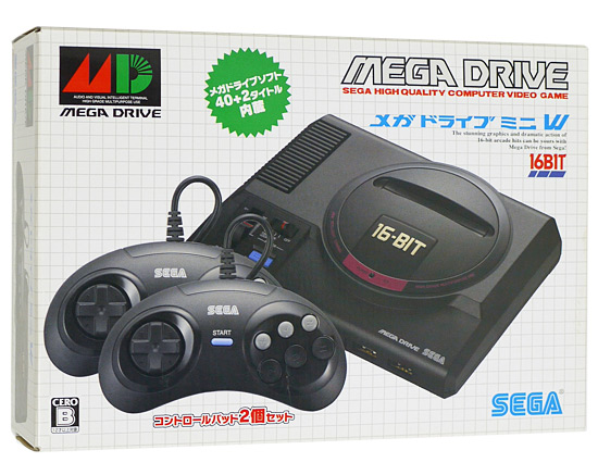 【新品】SEGA　メガドライブミニ W　HAA-2523