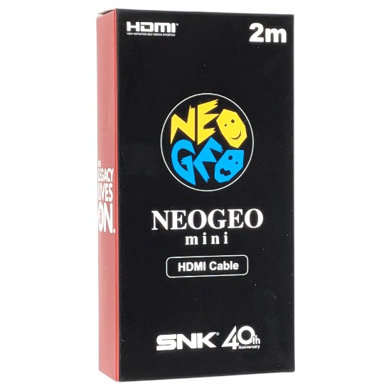 【新品】SNK NEOGEO mini HDMIケーブル 2m