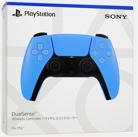 【新品】【新品訳あり(箱きず・やぶれ)】 SONY　ワイヤレスコントローラー DualSense　CFI-ZCT1J05　スターライト ブルー