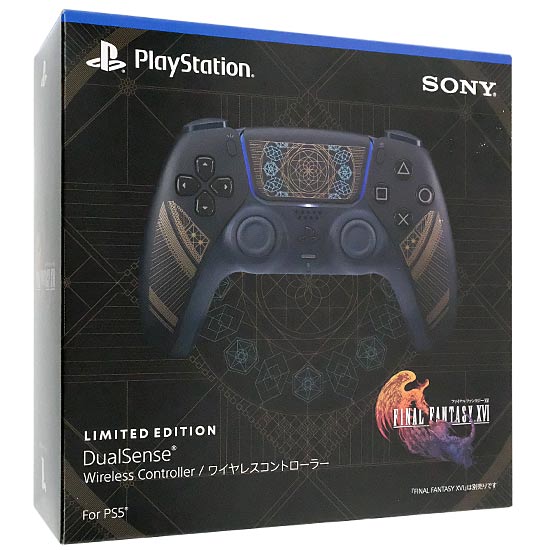 【新品】【新品訳あり(箱きず・やぶれ)】 ワイヤレスコントローラー DualSense FINAL FANTASY XVI リミテッドエディション　CFIJ-15500