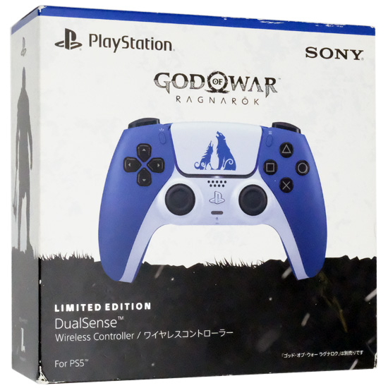 【新品】【新品訳あり(箱きず・やぶれ)】 ワイヤレスコントローラー DualSense　ゴッド・オブ・ウォー ラグナロク リミテッドエディション