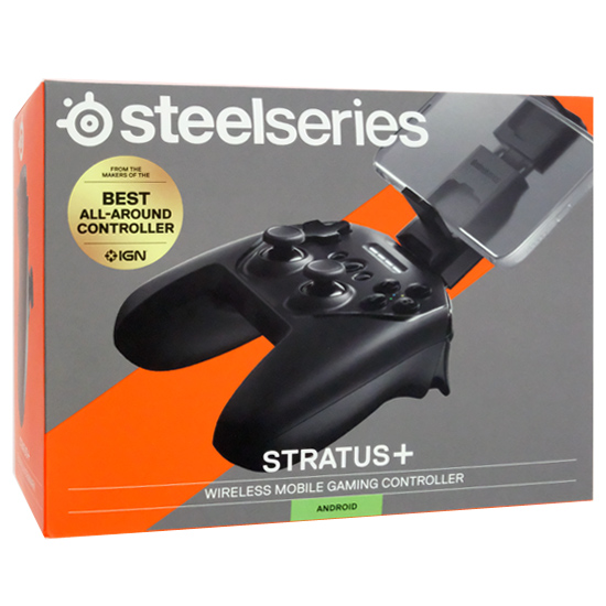 【新品】SteelSeries　ワイヤレスゲーミングコントローラー Stratus+ 69076