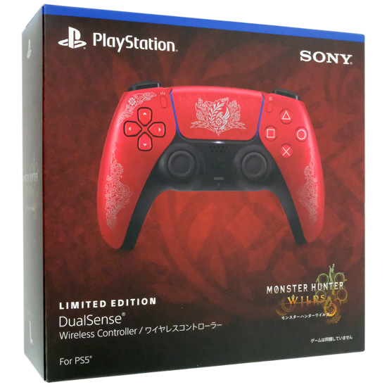 【新品】SONY　コントローラー DualSense モンスターハンターワイルズ リミテッドエディション　CFI-ZCT1JZ5