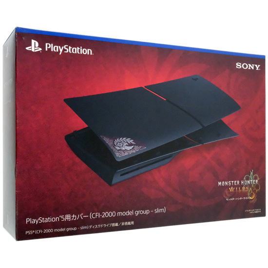 【新品】SONY　PlayStation 5用カバー モンスターハンターワイルズ リミテッドエディション　CFIJ-16022