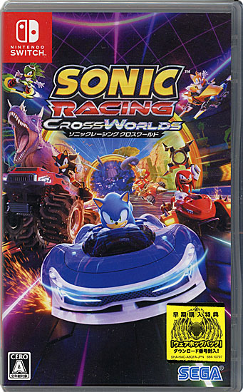 【新品】ソニックレーシング クロスワールド　早期購入特典付き　Nintendo Switch