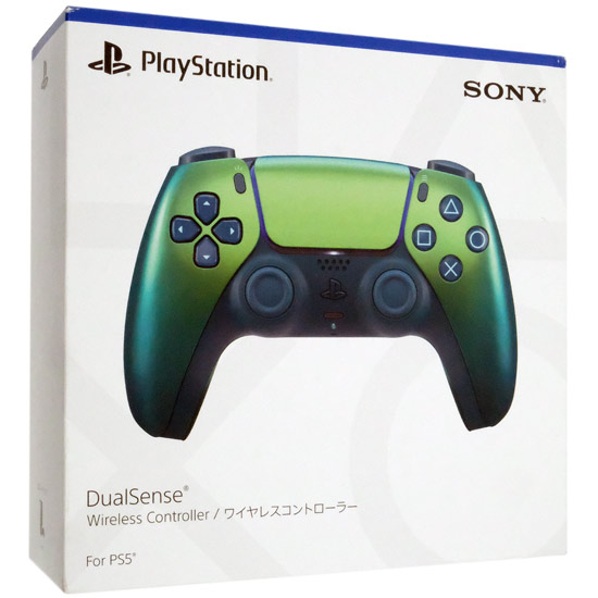 【新品】SONY　ワイヤレスコントローラー DualSense　CFI-ZCT1J10　クロマ グリーン