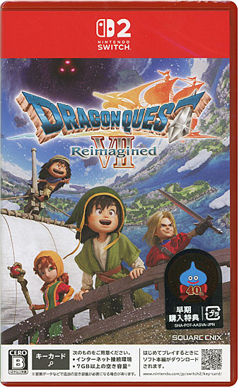 【新品】ドラゴンクエストVII Reimagined　早期購入特典付き　Nintendo Switch 2