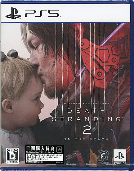【新品】DEATH STRANDING 2: ON THE BEACH(デス・ストランディング 2: オン・ザ・ビーチ)　早期購入特典付　PS5