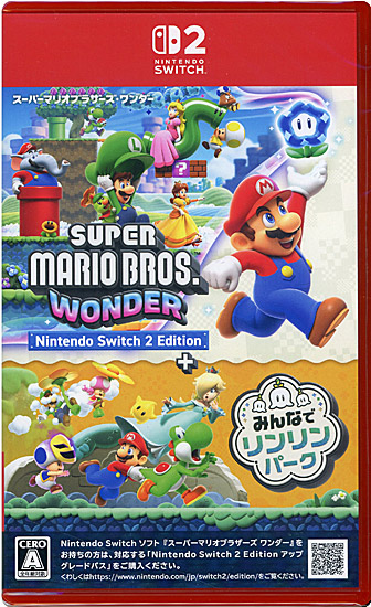 【新品】スーパーマリオブラザーズ ワンダー Nintendo Switch 2 Edition + みんなでリンリンパーク　Nintendo Switch