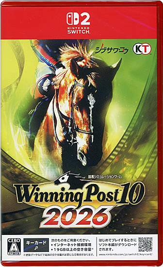 【新品】Winning Post 10 2026　Nintendo Switch 2