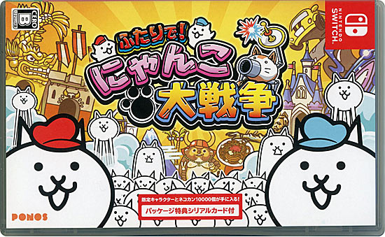 【新品】ふたりで!にゃんこ大戦争　Nintendo Switch