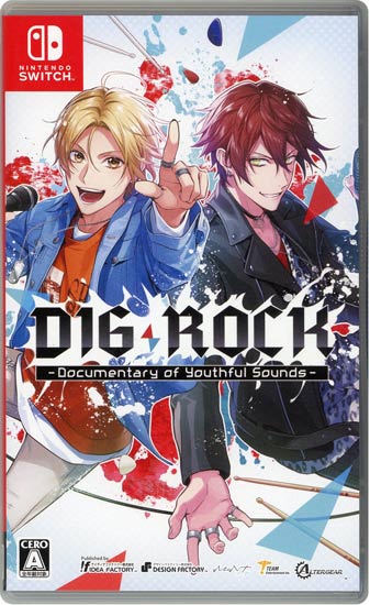 【新品】DIG-ROCK - Documentary of Youthful Sounds -　予約特典付き　Nintendo Switch